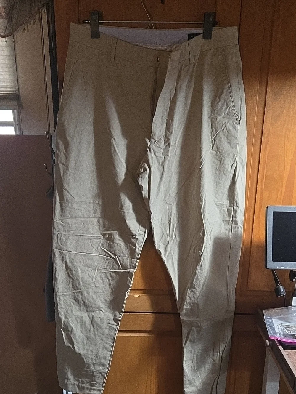 Banana Republic Slim Tan Chino Pants